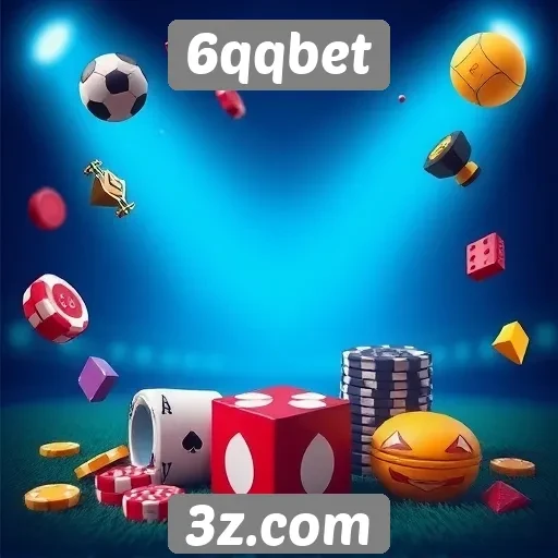 Diversidade de jogos oferecidos por 6qqbet